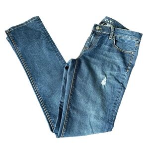 2 for $10 Women Darker Wash New York & Company Denim Low Rise Skinny Leg Jeans